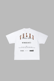 White Oversized 'Members Only' T-shirt